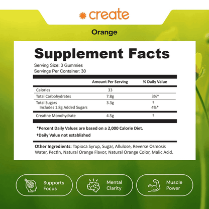 Tonicgro Creatine Monohydrate Gummies