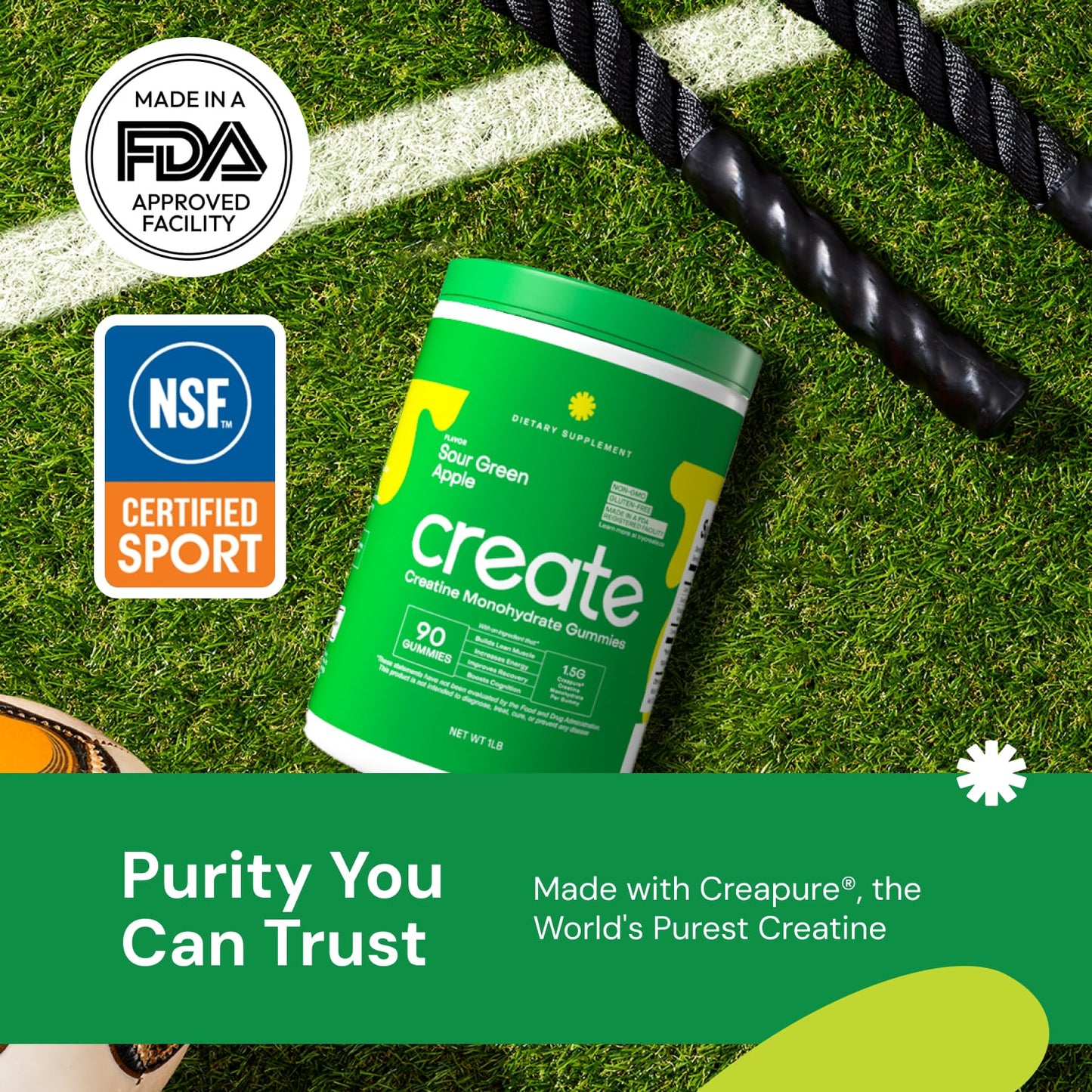 Tonicgro Creatine Monohydrate Gummies